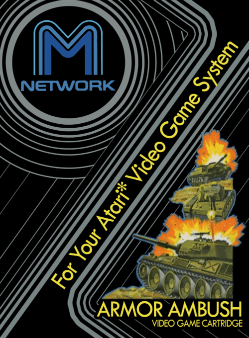 Armor Ambush box art for Atari 2600
